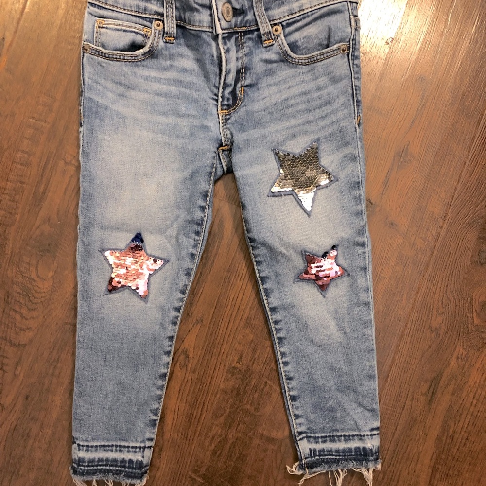 Toddler ankle jeans size 4